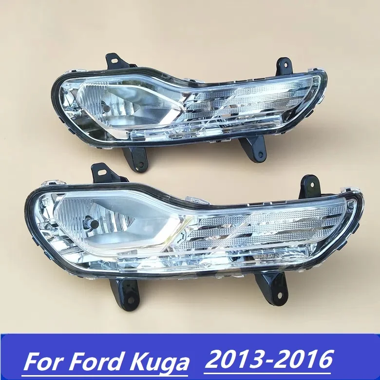 

Car Accessory Fog Light Cover Lamp Frame Grille Car Accessories For Ford Kuga 2013 2014 2015 2016