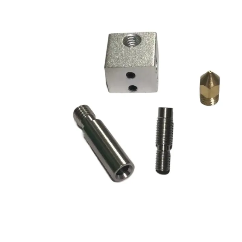 

Продажа как горячие торты Flsun 3 D принтер оригинальные аксессуары Qq S Pro E3d медная насадка нагревательный модуль детали экструзионной головки