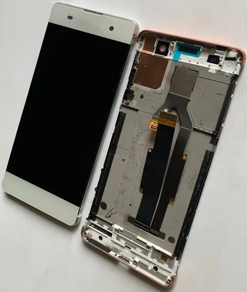 Фото Для SONY Xperia XA ЖК-дисплей с сенсорным экраном и дигитайзером в сборе, замена F3111 F3112 F3115 F3116 для Sony XA ЖК-дисплей с рамкой №2