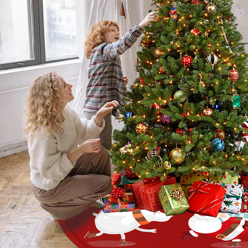 Многоразовые рождественские украшения 2024 водонепроницаемая основа для декора