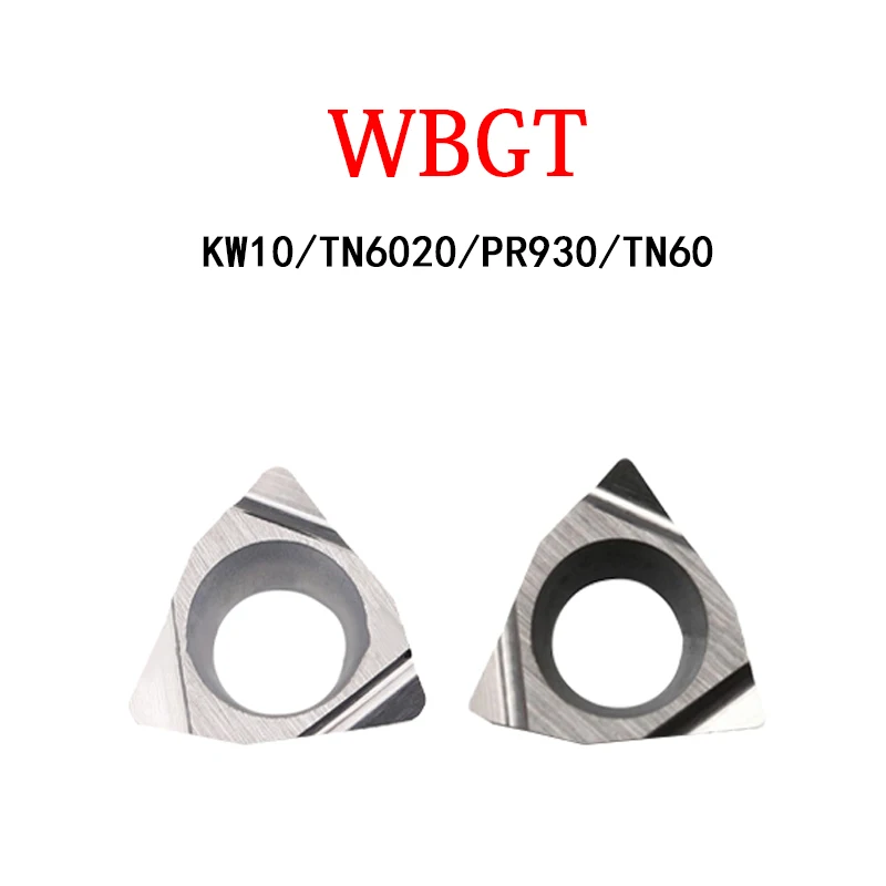 WBGT WBGT060102 WBGT060102L WBGT060104L WBGT080204 WBGT080202 TN60 PR930 KW10 Carbide Inserts CNC Lathe Cutting Machine Tool