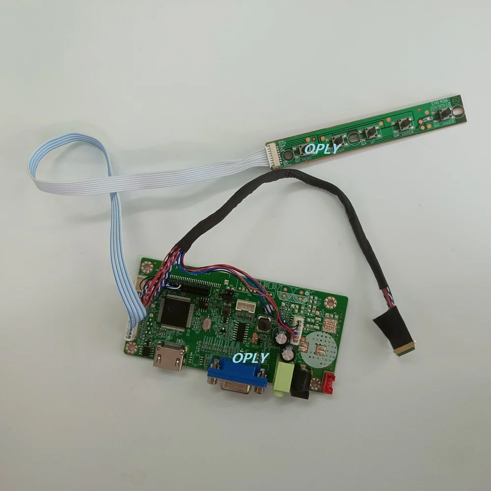 

Плата контроллера 58C, совместимая с HDMI, VGA Для LP156WH3 LP156WH4 светодиодный panel 1366x76 8 Screen 15,6 "monitor display LCD DIY