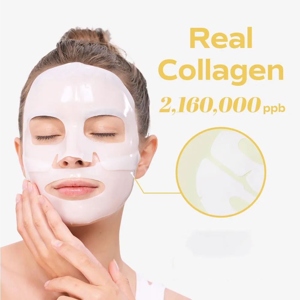 SOFTELAND Editor Deep Collagen Niacin-Vita C Осветляющая маска Корейский уход за кожей Лицевые маски