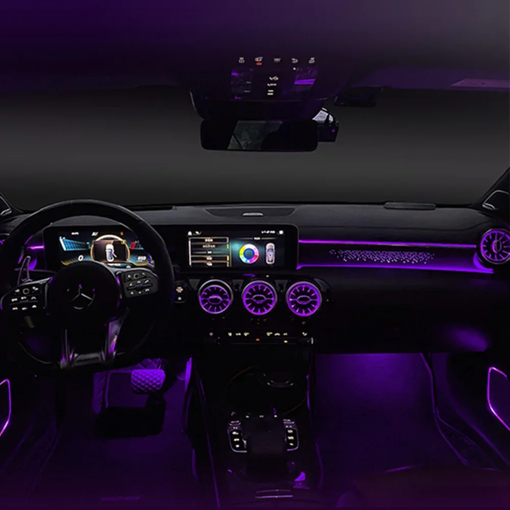 Класс A W176 W177 CLA W156 GLA W157 B W246 Передняя и задняя светодиодная турбинная