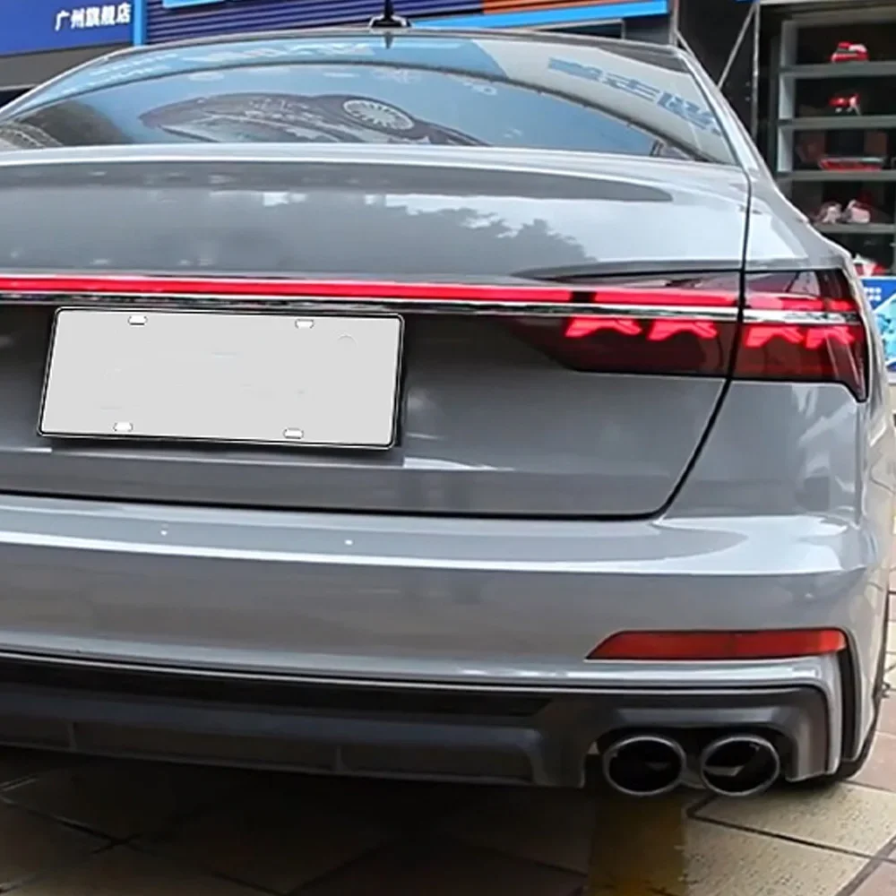 Для Audi A6 C8 2019-2024 автомобильные задние фонари в сборе, обновленный эффект запуска, стиль A8, задние фонари, инструменты, аксессуары (art.: 3920cfce05d75) - 3920cfce05d75