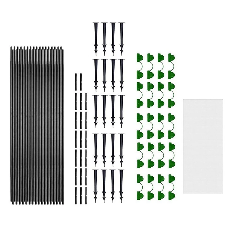 

Садовые обручи Обручи для покрытия рядов Садовые обручи для теплицы для приподнятых грядок
