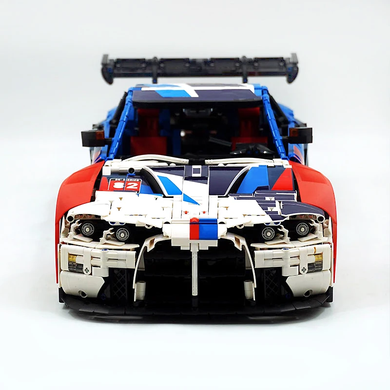 1:8 M4 Спортивный автомобиль MOC JD040 Технический скоростной гоночный Строительные