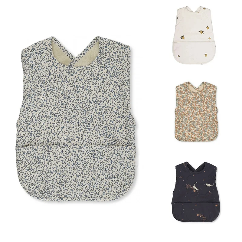 

Новый стиль, Детский водонепроницаемый нагрудник с принтом, жилет для маленьких мальчиков и девочек, художественное ремесло, механическая защита, моющаяся одежда, вещи