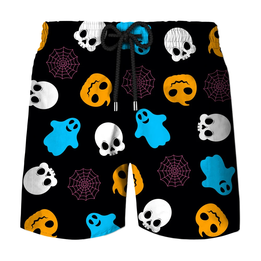 

Casual Shorts Men Pants Trendyol Skull Running Men's Clothing Clothes Oversize Basketball Sports Summer Man Skirt Fashion