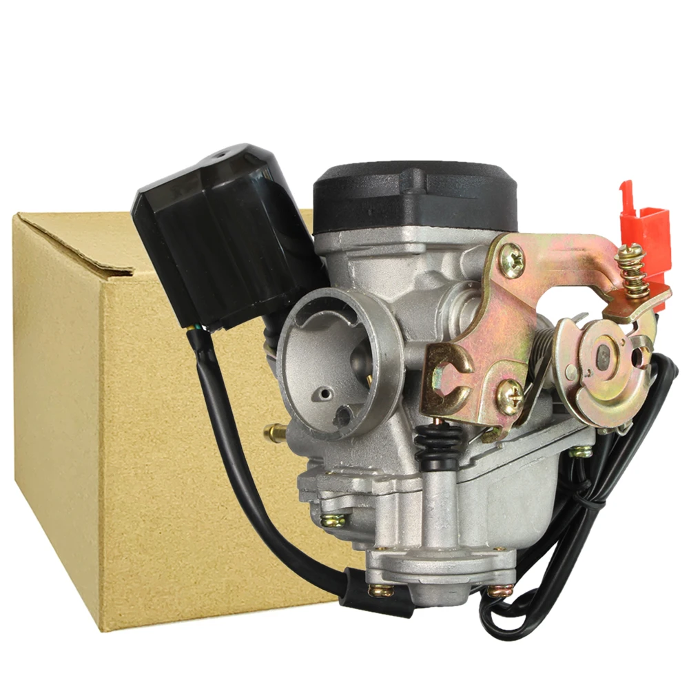 Карбюратор для скутера/мопеда GY6 50cc 18мм/19мм PD18J CVK CARBURETOR CARB 139QMB 139QMA ATV QUADS GO-KART BUGGY (PD19J).
