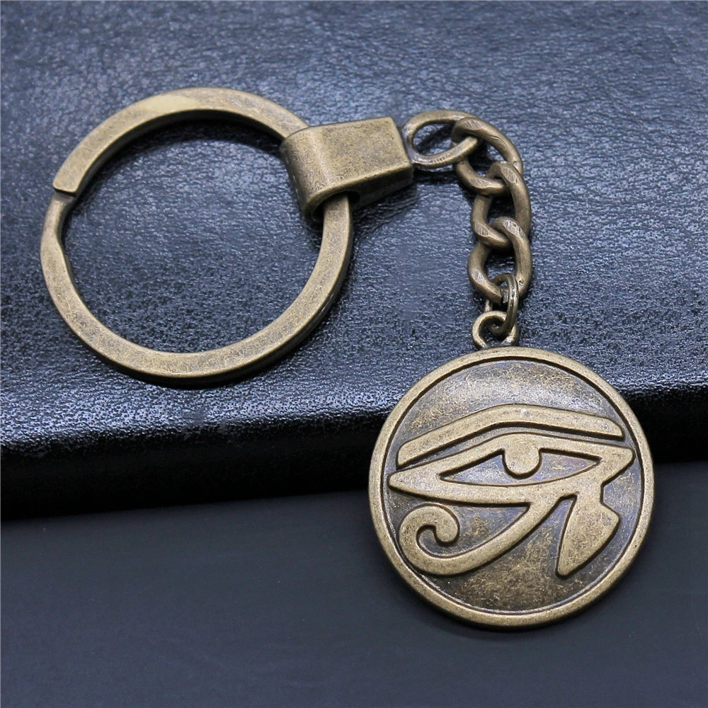 Винтажные Подвески в виде глаза хора 2 цвета 27 мм мужские ювелирные изделия