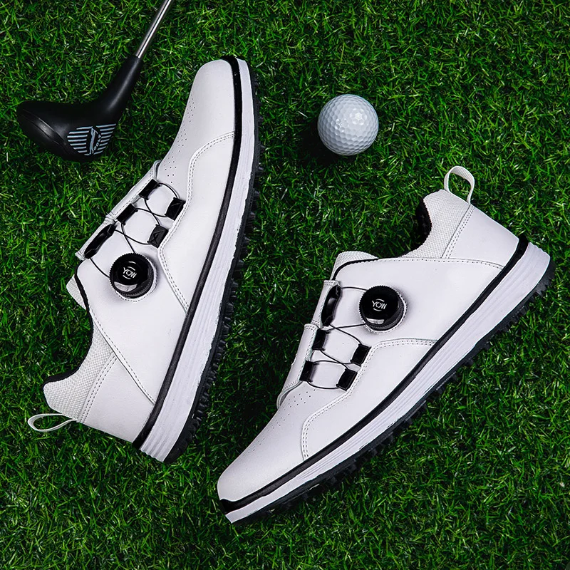 Waterproof Golf Shoes Men Women New Professional Comfortable Golfer Footwears Non-slip Outdoor Golf Training Sneakers