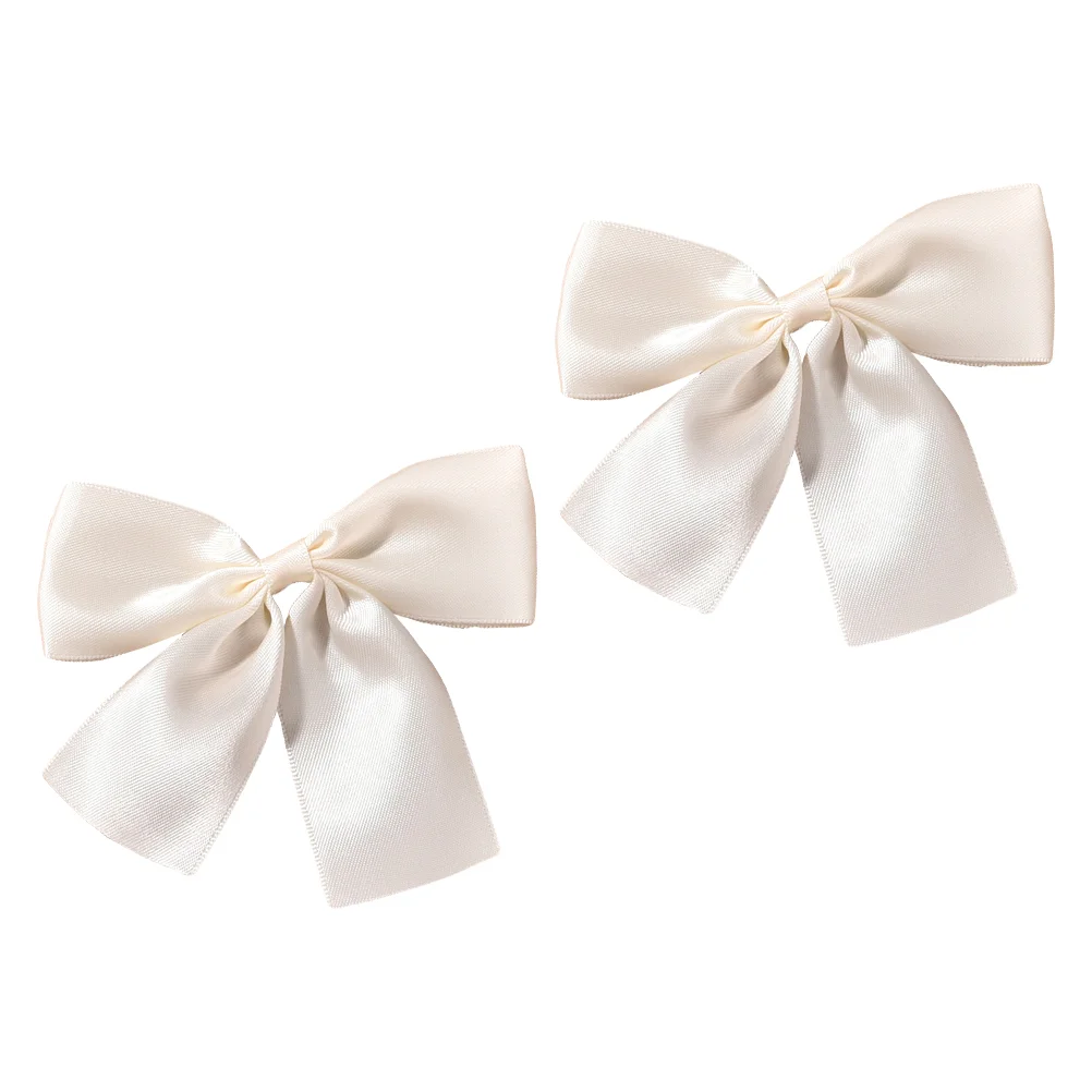 

2pcs Bow Hair Clip Sweet Bowknot Barrettes Hair Decoration for Back Hair