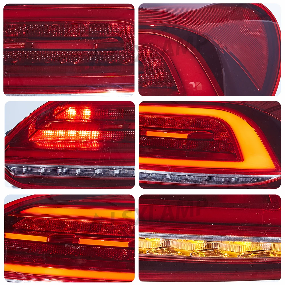 Задняя фара в сборе для Volkswagen VW Scirocco 2009 2010 2011 2012 2013 задние фонари стиле автомобиля