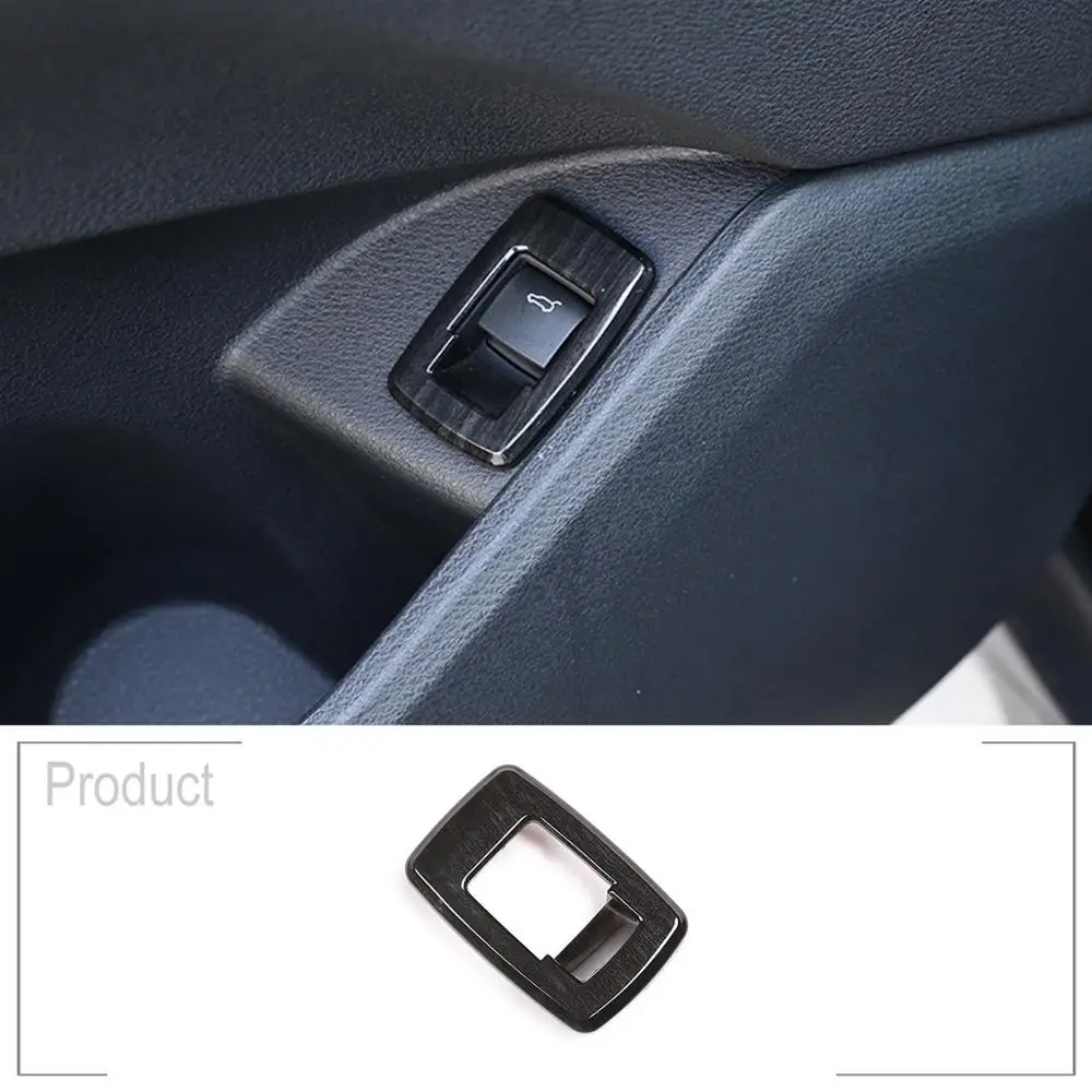 

For BMW X1 F48 2016-2019 For BMW X2 F47 2018 2019 For 2 Series F45 F46 Car Interior Tail Door Swtich Frame Button Cover
