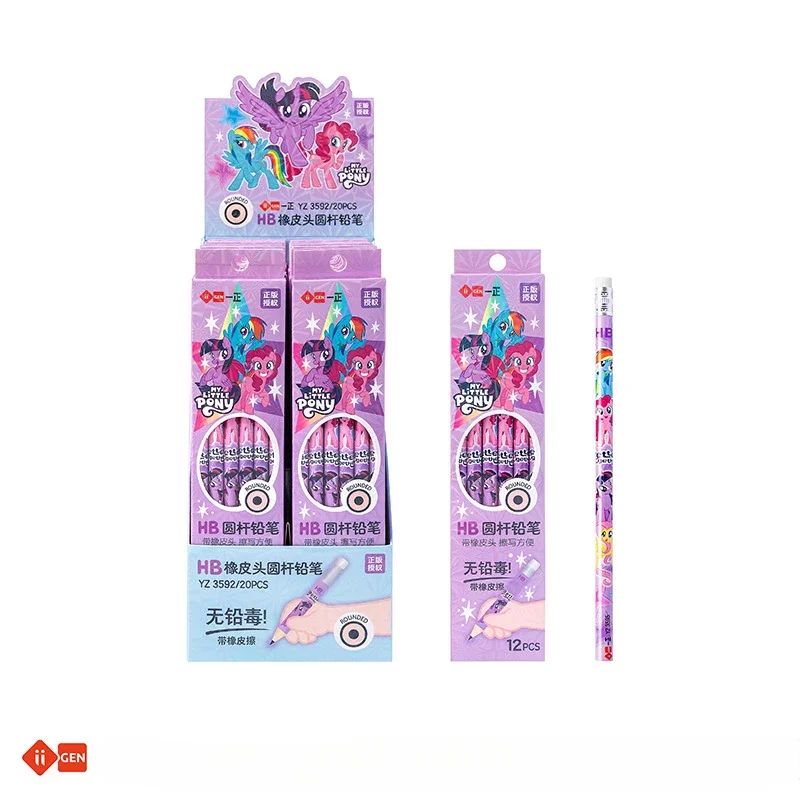 Iigen My Little Pony ластик головка HB карандаш студент специальный набор ручек для письма