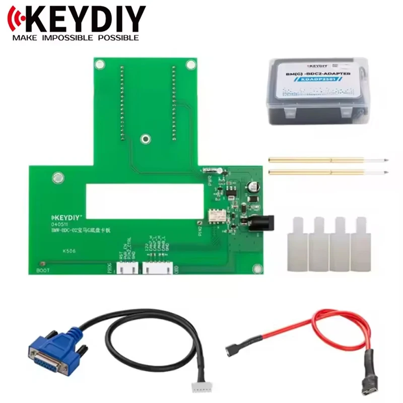 

Оригинальный Адаптер KEYDIY BDC2 KDADP2501 Для Программирования Ключей BMW Серии G Без Необходимости Разборки.