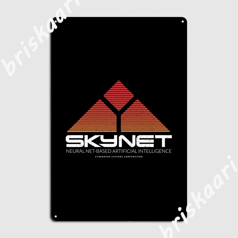 

Skynet Cyberdyne Systems Poster Metal Plaque Club Kitchen create Plaques Tin sign Poster