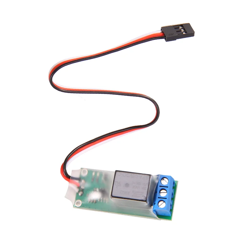 Электронный релейный переключатель 2 шт. RC PWM для радиоуправляемого самолета DIY