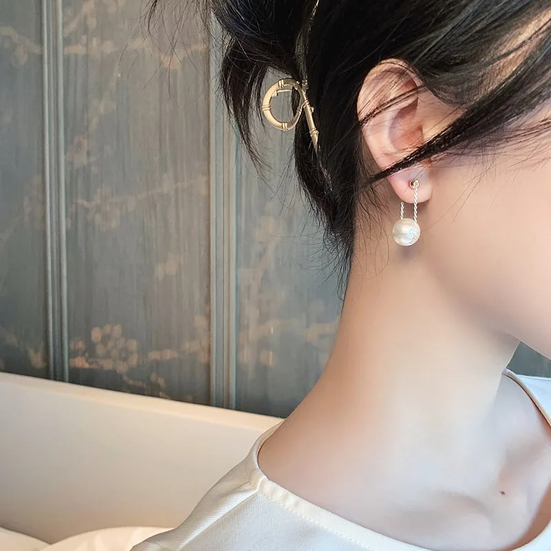

Simple Versatile Small Pearl Earrings Premium Sense Earrings 2022 New Trendy Earrings Korean Fashion Accessories Woman Gift