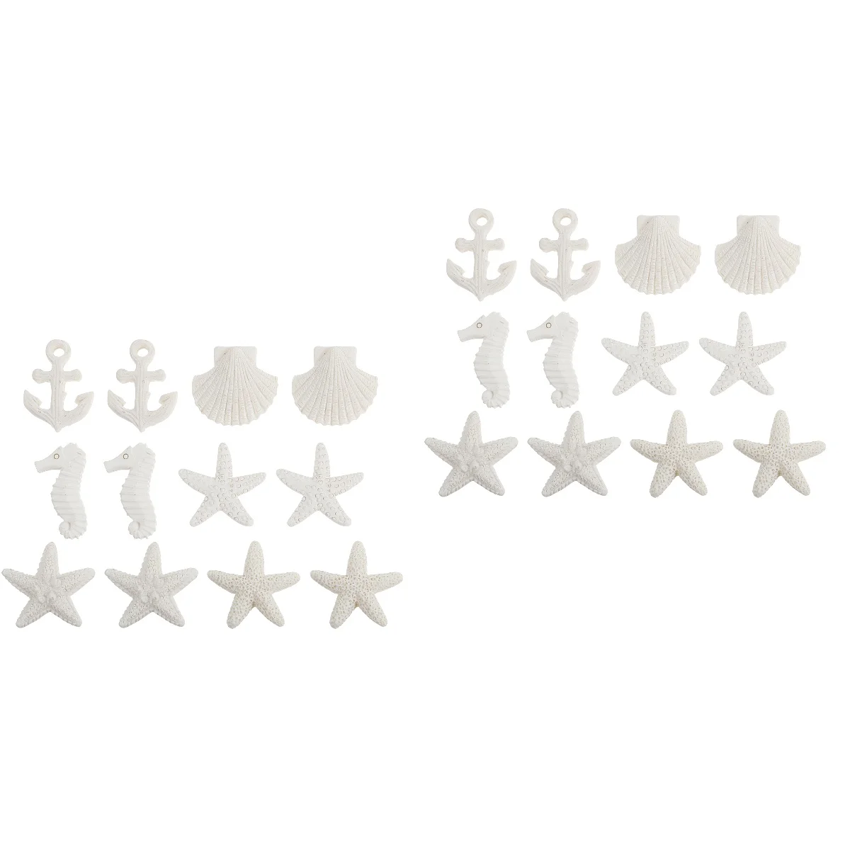 

Fish Tank Ornament Decor Resin Aquarium Star Shell Ornaments Decorations Landscaping Marine Finger Flatback Tabletop Hanging