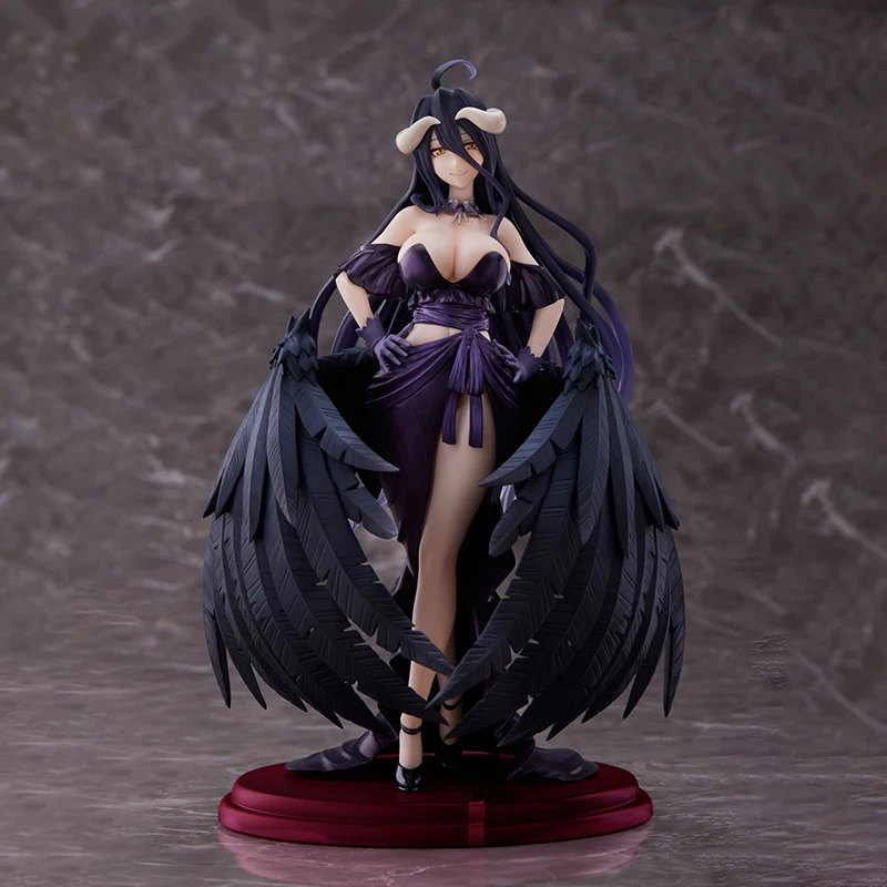 В наличии оригинальные TAiTO AMP+ OVERLORD IV ALBEDO ~ Черное платье Ver.~ ПВХ 20 СМ Аниме Фигурки