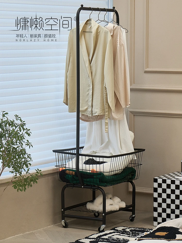 Скандинавская корзина для покупок вешалка пальто домашняя напольная одежды в