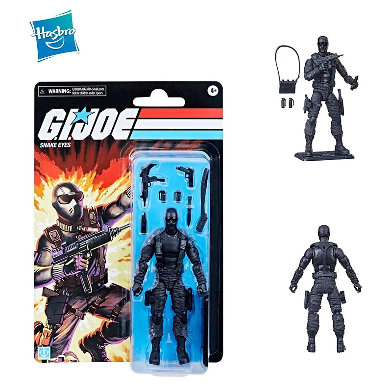

Hasbro G I Joe Классическая серия змеиные глаза подвижная модель ТВ классические персонажи Аниме фигурки Gk набор для гаража игрушки подарки на де...