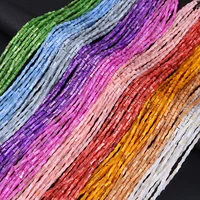 4x8mm natural shell beads colorful fine bamboo stone beads loose spacer beads for jewelry making necklace bracelet accessories