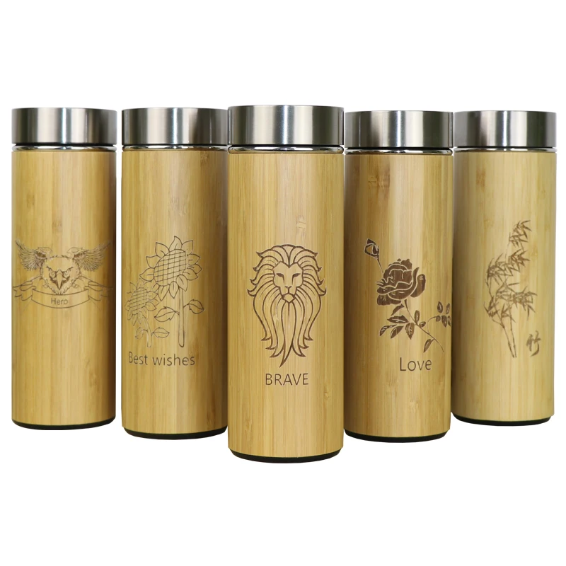 Bottles Stainless Steel Water Bottle Vacuum Flasks  Insulated Termos Mug Tea Bardak Cup Customized
