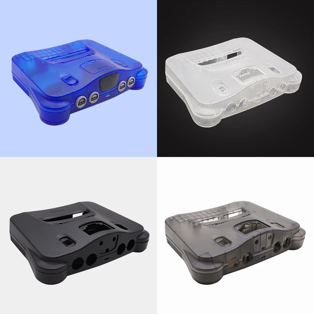 

Прозрачный пластиковый чехол для Nintendo N64 в стиле ретро