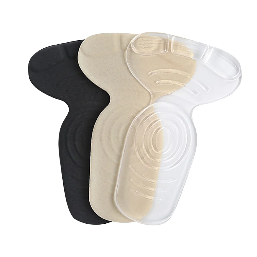 

3 Pairs of Heel Cushion Anti-wear Thickened Adhesive Heelpiece Pads for Lady