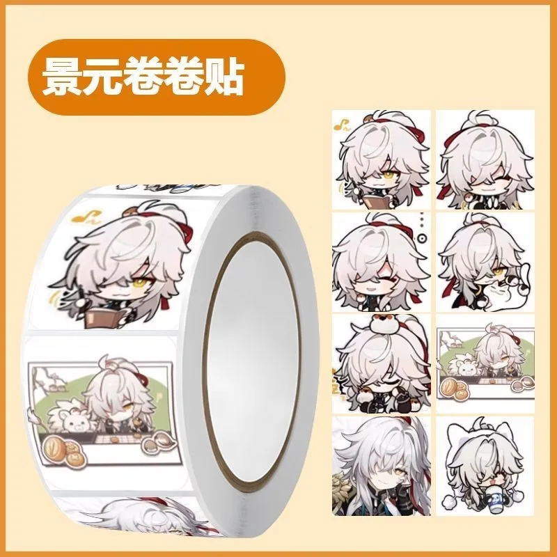 

Набор наклеек Honkai: Star Rail 500 шт