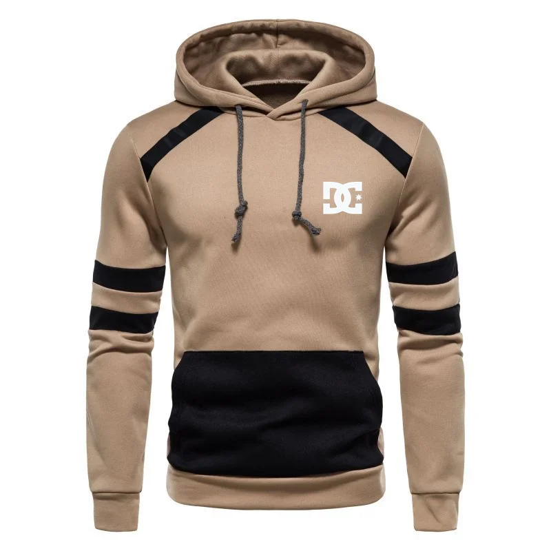 Толстовка мужская с капюшоном на молнии длинным рукавом |