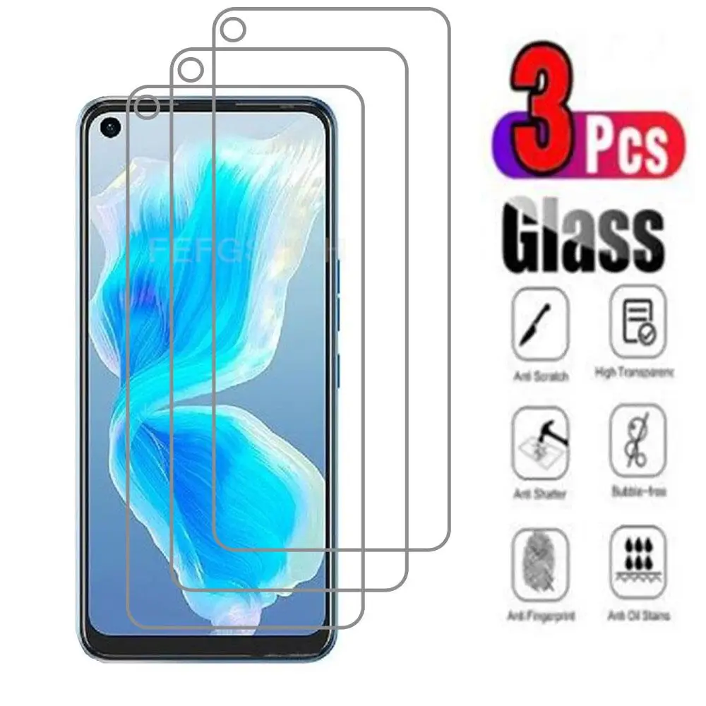 

3 шт. 9H HD защитное закаленное стекло для Tecno Camon 18i 6,6 "Camon 18i защита для экрана телефона защитная пленка