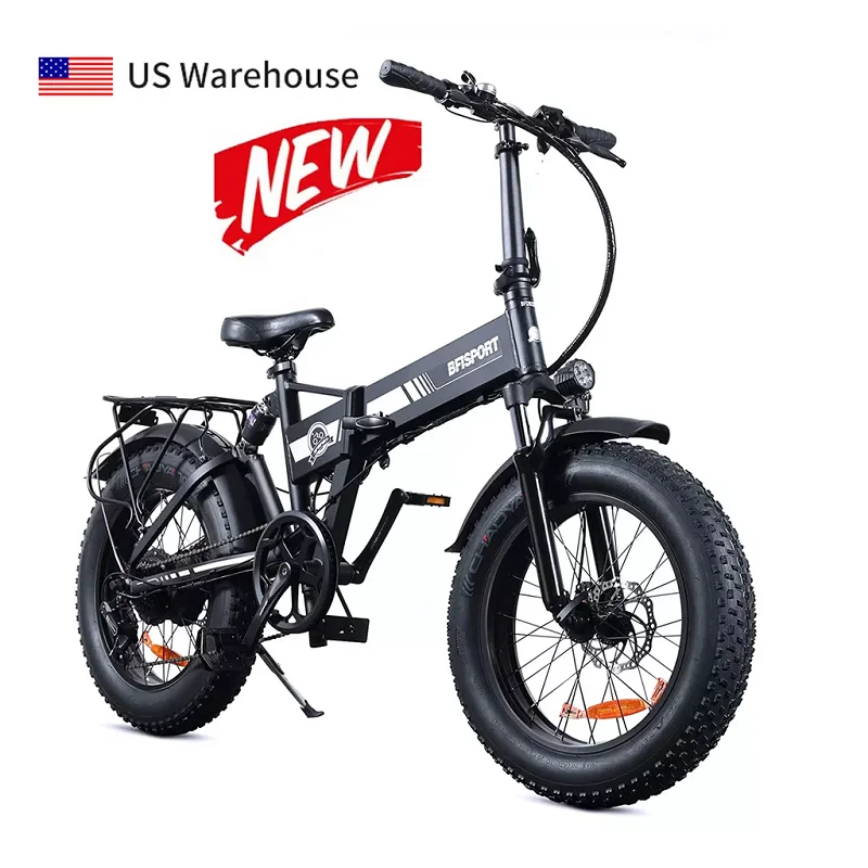 

CAMORO E20 USA Warehouse 20 Inch Fat Tires City Bike Electric Folding Bicycle Mountain Ebike 48V 10.4A 750W Off-road