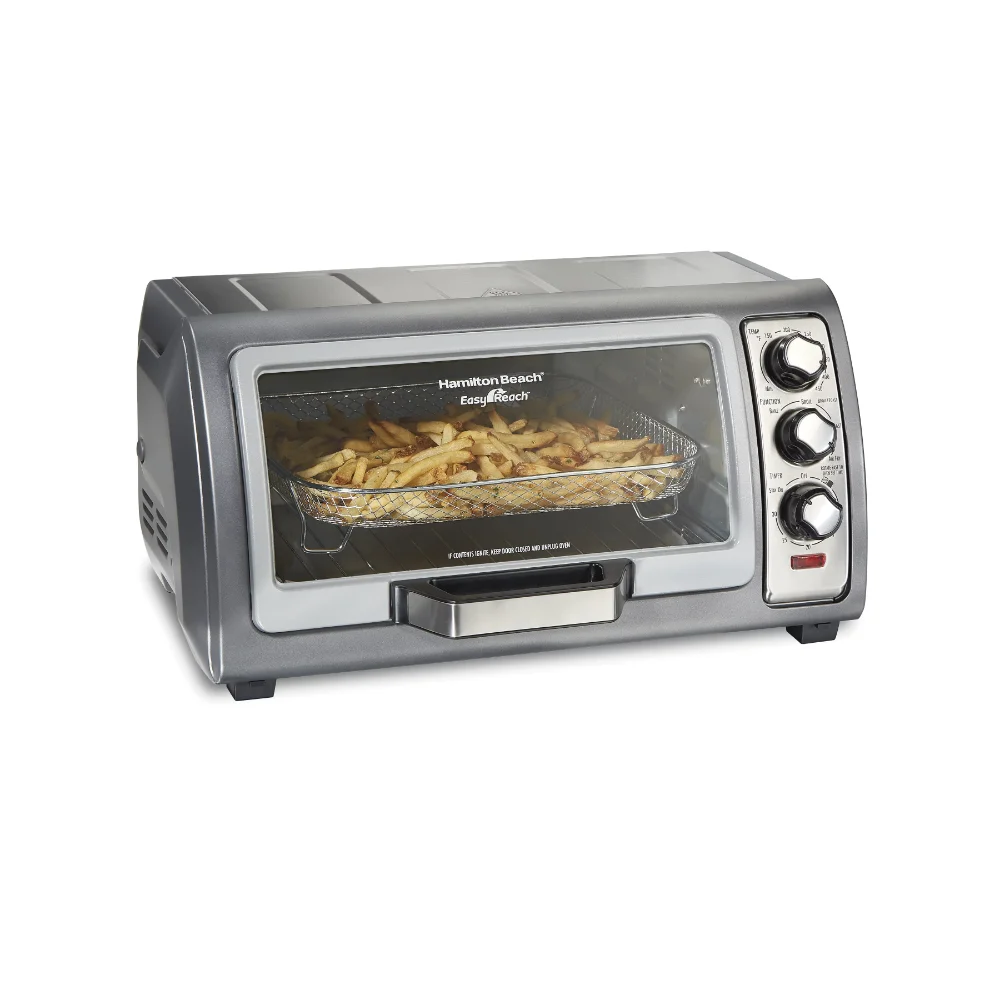 

Sure Crisp Air Fryer Toaster Oven, 6 Slice, Stainless Steel, 31523 Breakfast Machine Bread Maker