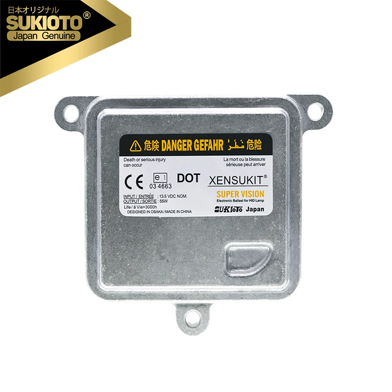 

SUKIOTO Япония Новинка A71177E00DG 10R-034663 OEM D1S D1R 55 Вт ксеноновый балласт для фар Hyundai Santa Fe для Ford Focus Mk3