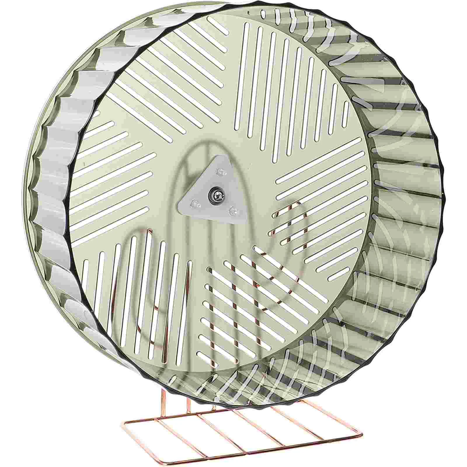 

Wheel Hamster Silent Exercise Chinchilla Inch Quiet Running Rat Hedgehog Animal Wheels Saucer Toy Cage Exercising Gerbil Animals