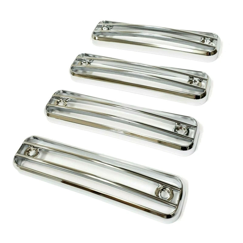 4 шт. хромированные боковые защитные накладки для автомобилей HUMMER H2 SUV SUT