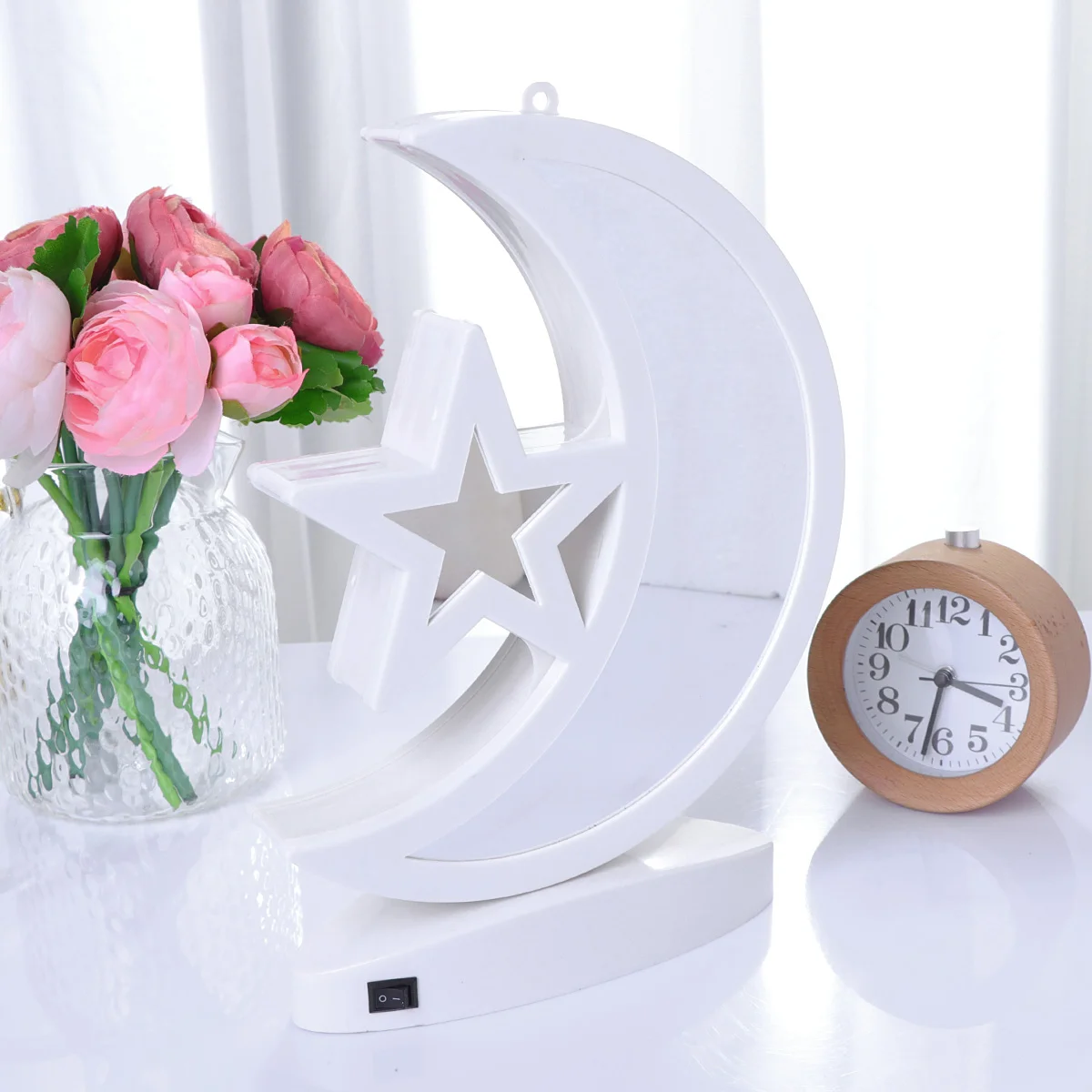 

1 pc 3D Tunnel Lights USB Mirror Home Decoration Wall Table Lamp Night for Party