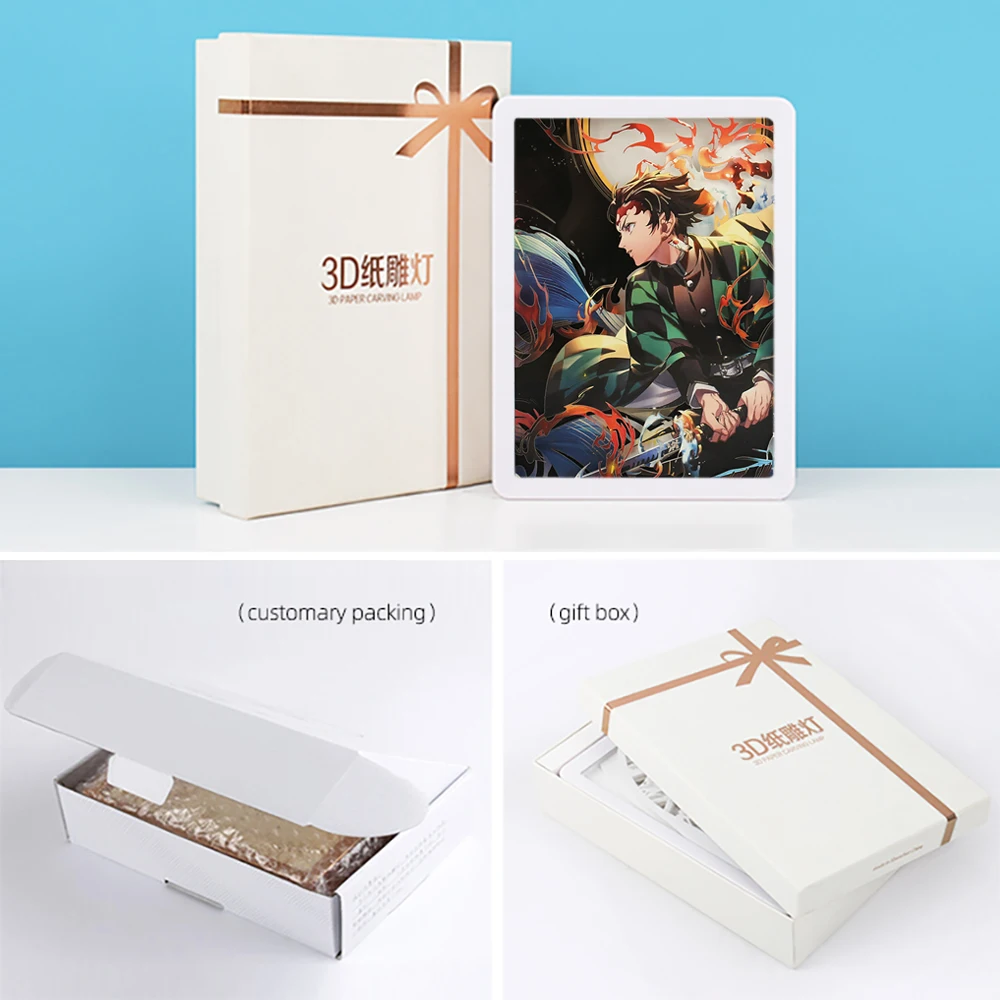 Стробокс для рассеивания демонов коробка теней 3D бумажный вырез световой короб