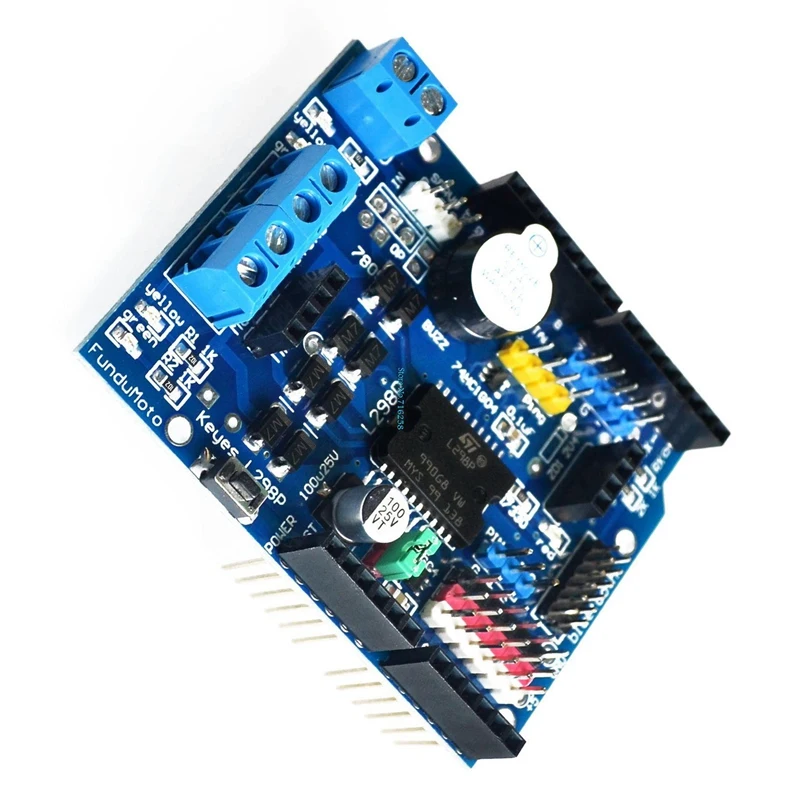 Щит двигателя L298P поддерживает привод режима ШИМ/ПЛ для Arduino UNO MEGA 2560