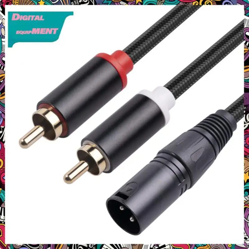 

For Amplifier Hifi Audio Card Adapter Cable For Tape Recorder For Mixing Console Female Audio Cable For Microphone Aux Cable