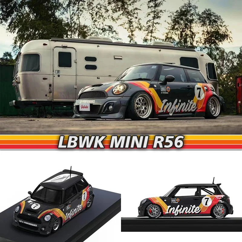 

PreSale SPACE 1:64 LBWK MINI R56 Thailand Custom Alloy Diorama Car Model Collection Miniature Carros Toys No Stock