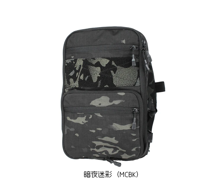 Outdoor Sports Tactics D3 Flat Backpack 2.0 Multi Functional Walking Camping Expansion Miscellaneous Water Storage Bag Backpack