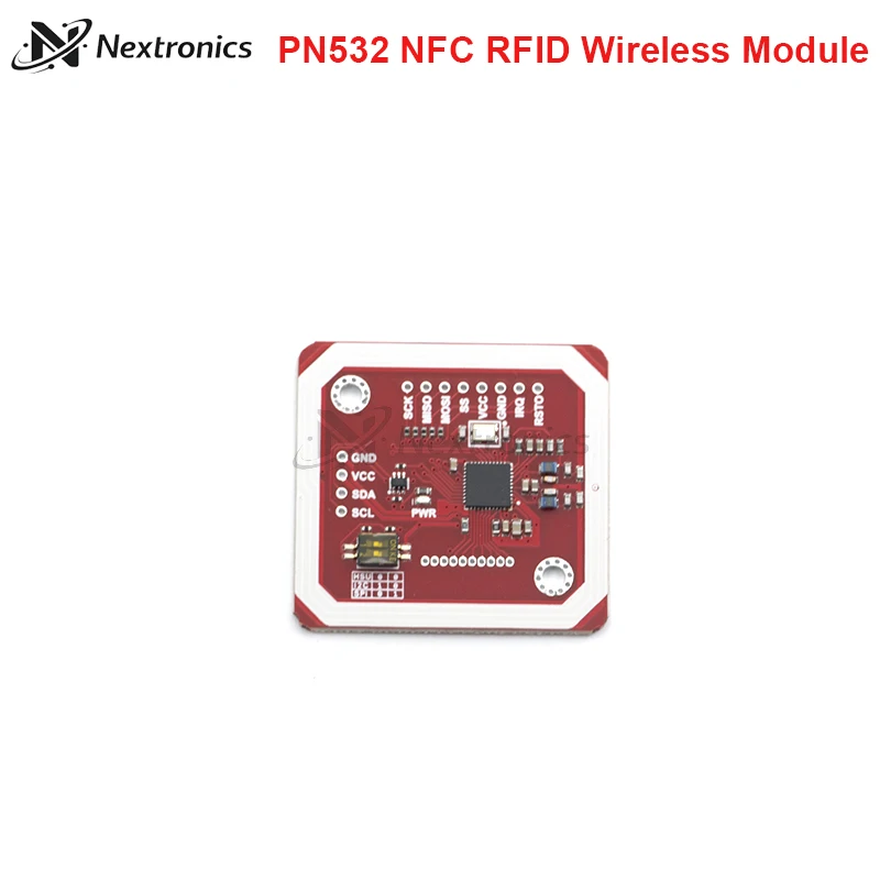 Фото Комплект модуля беспроводного считывателя/записывателя NFC RFID PN532 V3 13,56 МГц I2C SPI HSU с антенной PCB и картой S50 для Arduino №3