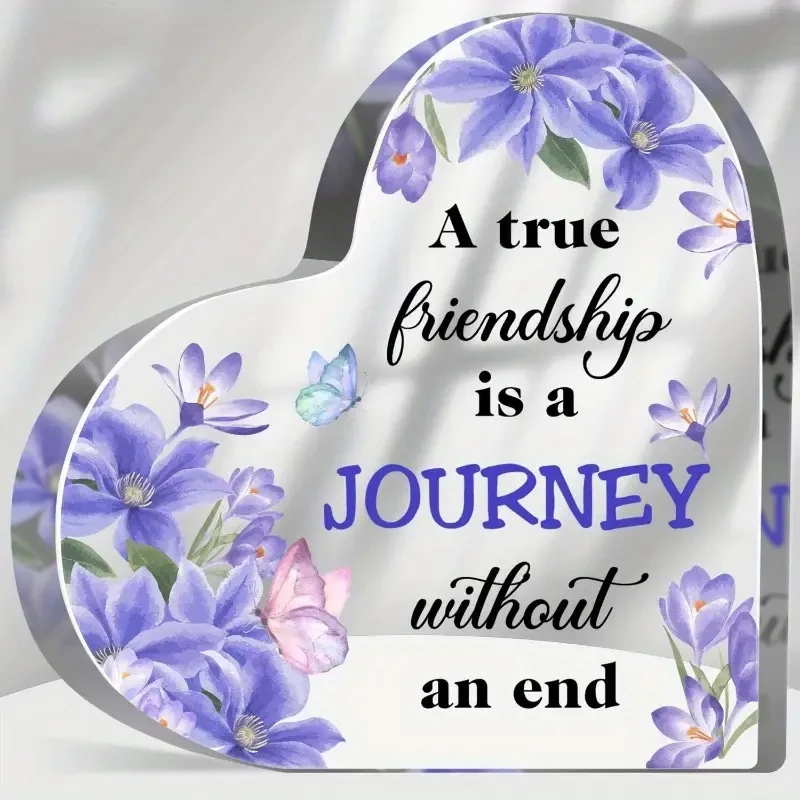 1 шт. спасибо за женский подарок дружбы подруге милый настольный декор на день