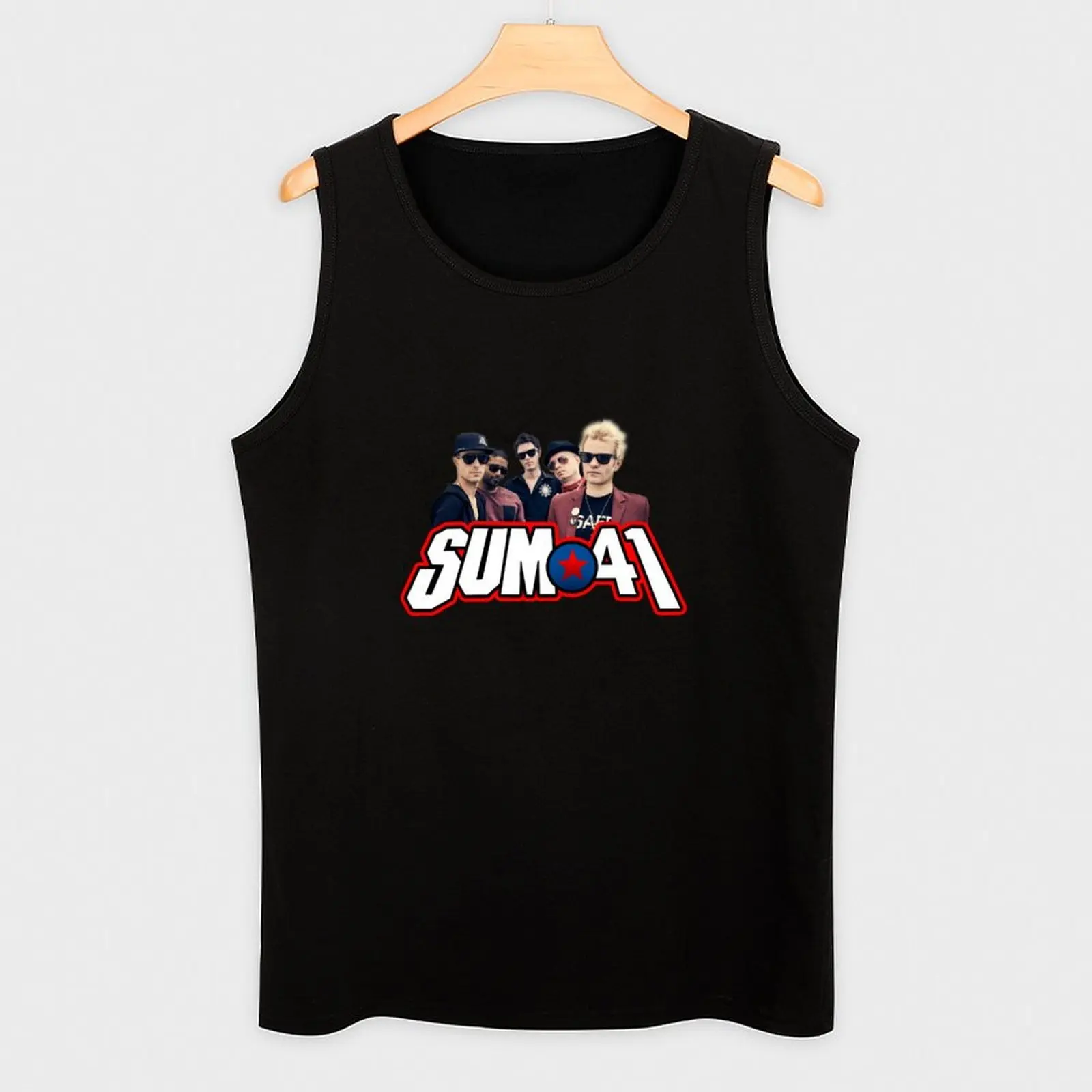Фото стиль лорда < < sum 41 sum 41 41, 41, Майка для фитнеса и тренажерного зала, быстросохнущая легкая футболка №3