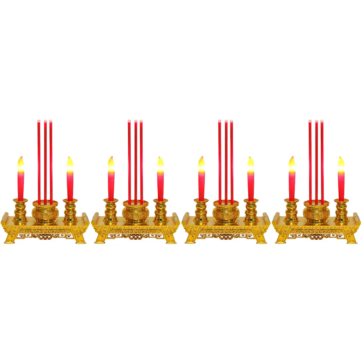 

4x Spiritual Decor Meditation Decor Electric Decor Lamp